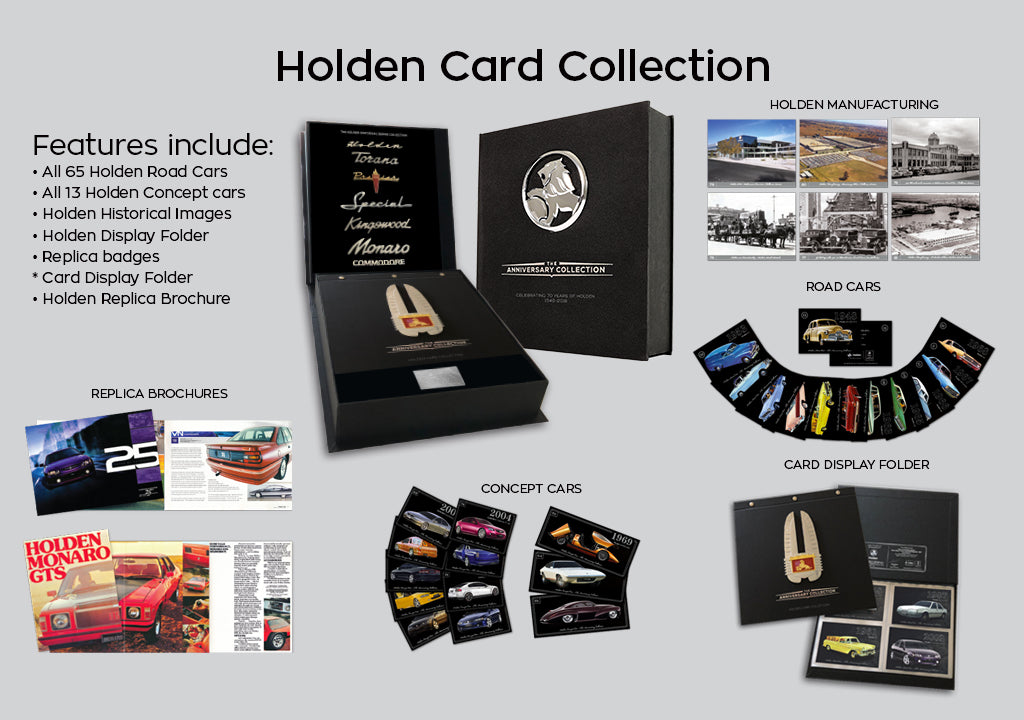 Holden Collector Card Book - sold out